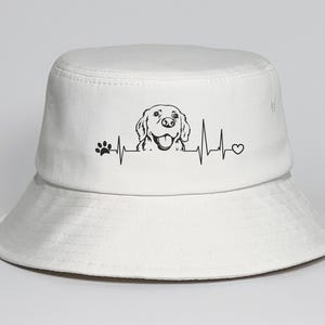 Custom Dog Breed Bucket Hat: Personalized Cotton Summer Hat