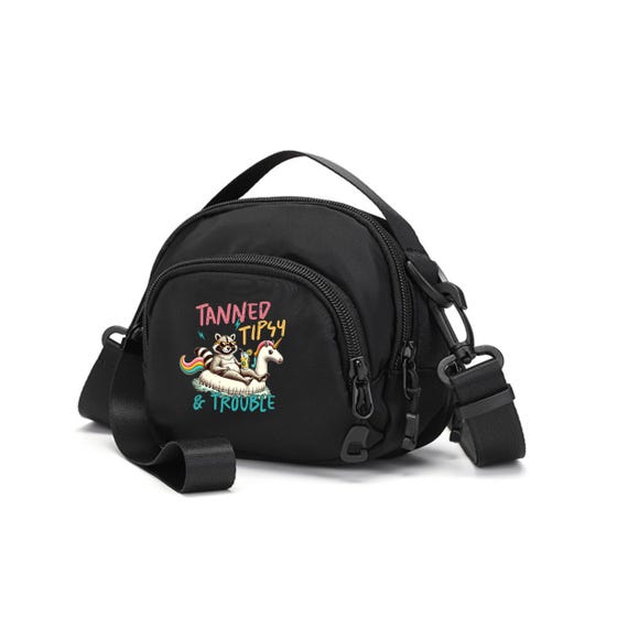 Crazy Raccoon リュックサックバッグ