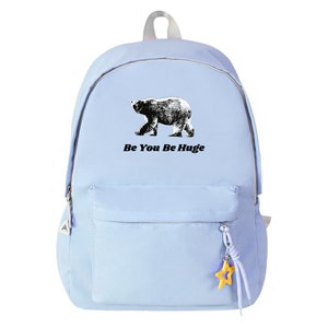Sac à dos ours polaire, sac à dos personnalisé pour la rentrée des classes, cartable étudiant, sac à dos scolaire, sac à dos étudiant,