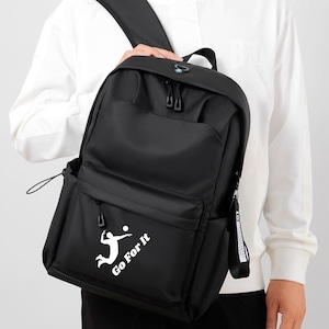 Sac à dos personnalisé pour la rentrée des classes, Sac à dos inspiré du volley-ball, Cartable pour étudiants, Sac à dos pour étudiants, Sac à dos pour étudiants, Sac pour ordinateur portable
