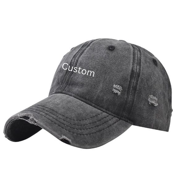 Vintage Washed Baseball Cap – Distressed Cotton Dad Hat For Men & Women, Adjustable Fit