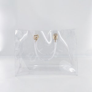 Upcycled Louis Vuitton Monogram Clear Stadium Crossbody Bags – KISMET  SHOWROOM