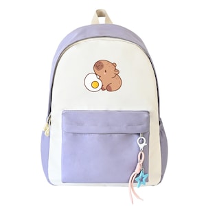 Sac à dos personnalisé pour la rentrée des classes, Sac à dos Capybara, Cartable étudiant, Sac à dos scolaire, Sac à dos étudiant,