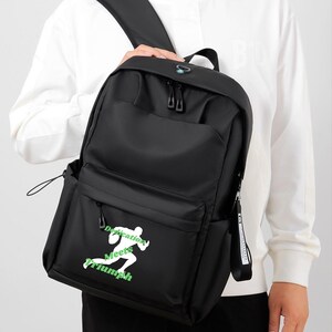 Sac à dos personnalisé pour la rentrée des classes, sac à dos inspiré du rugby, cartable étudiant, sac à dos scolaire, sac à dos étudiant, sac pour ordinateur portable