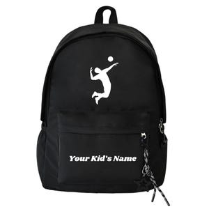 Sac à dos inspiré du volley-ball, sac pour ordinateur portable 14 pouces, cartable pour la rentrée, sac à dos personnalisé, cartable pour étudiants, sac à dos d'école, sac à dos pour étudiants,