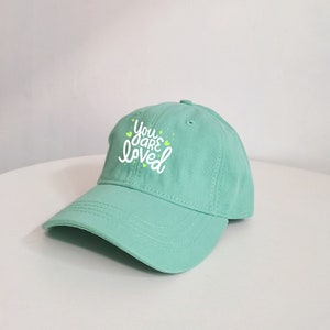 3-10Y Kids Your Are Loved Baseball Cap, Children&#39;s Hat, Custom Baseball Hat for Kids, Kids Personalized Hat