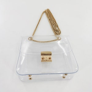 Clear Transparent Shoulder Bag PVC Handbag Beach Bag Womens - Etsy