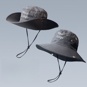 Customized Fast Dry Hiking Bucket Hat: Personalized Logo