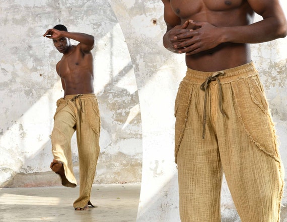 Mens baggy yoga pants 2025