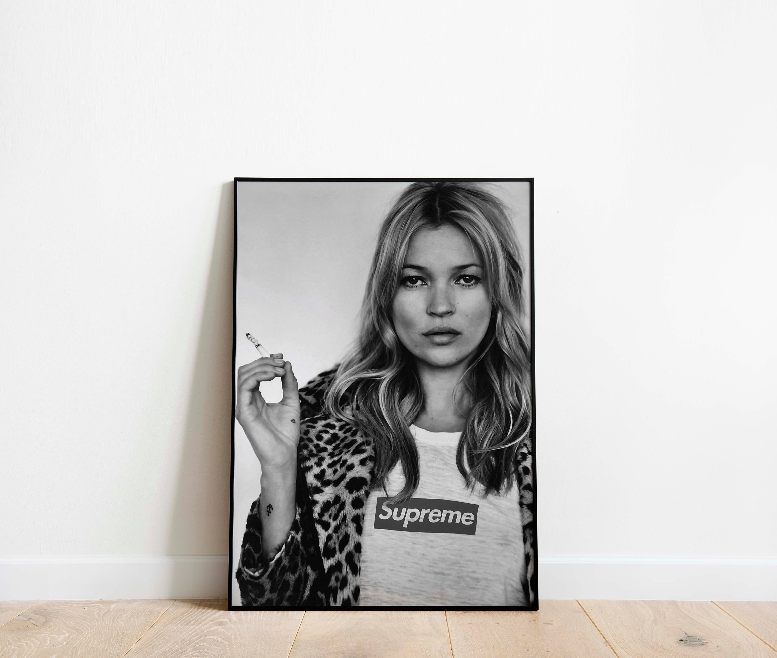 Kate Moss Britisches Model Print Poster Etsy