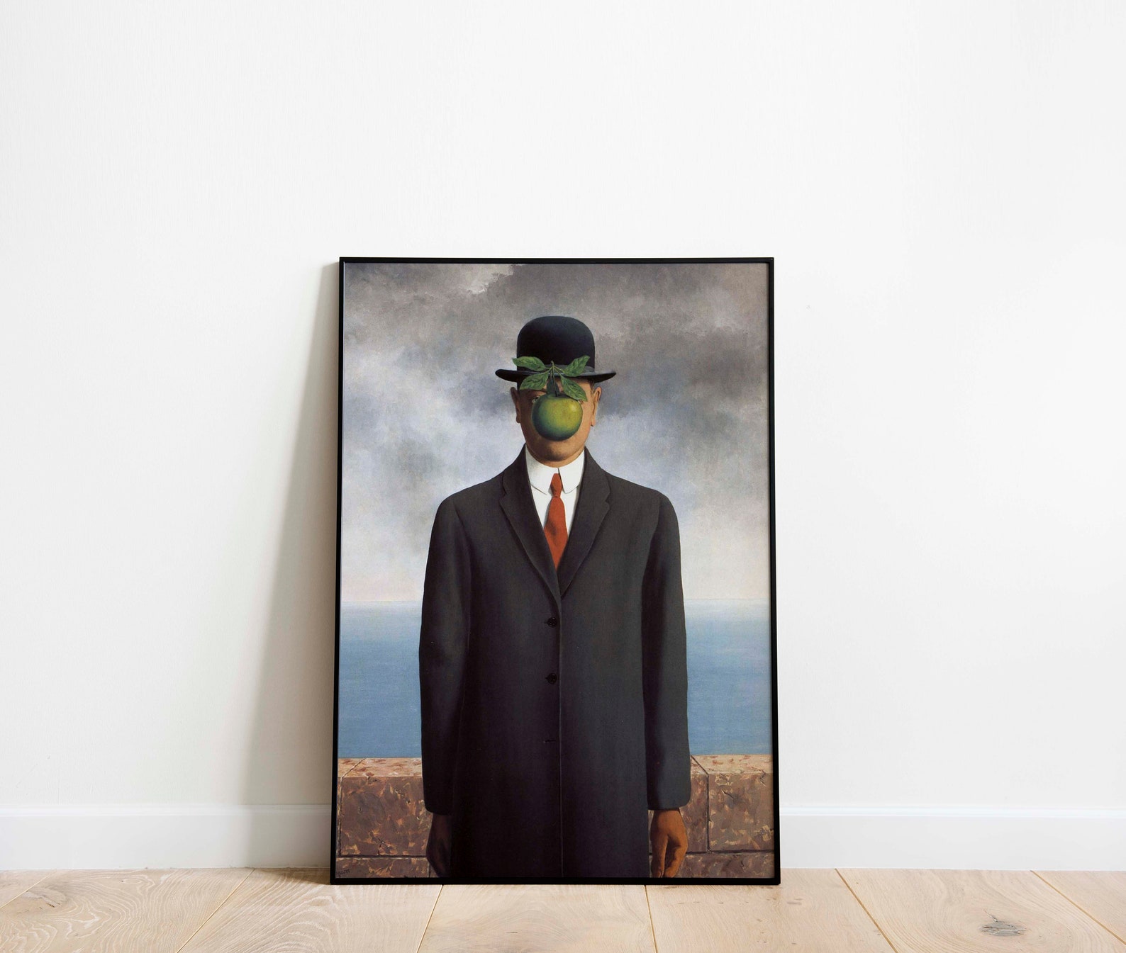 The Son of Man Rene Magritte Art Print Poster | Etsy