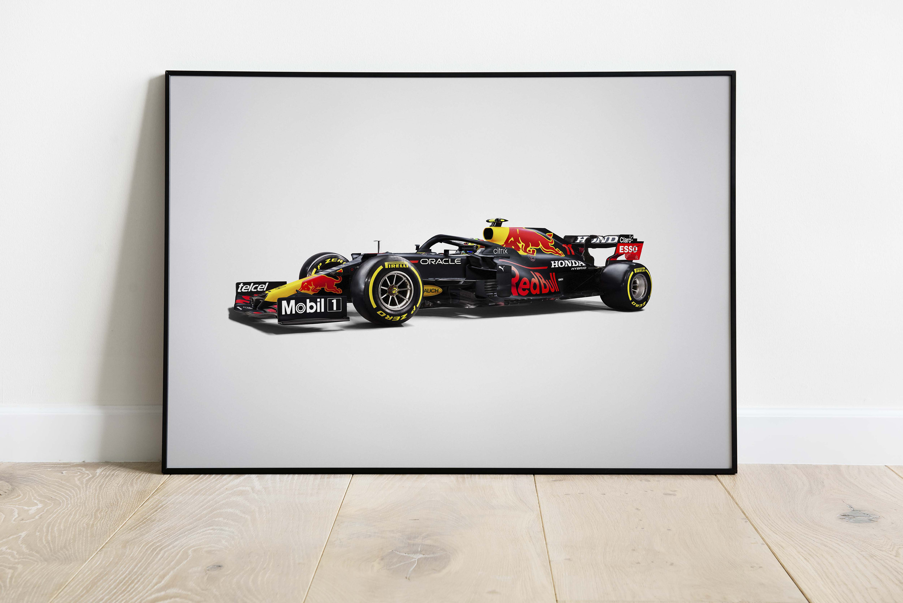 Red Bull Racing 2021 Car Grand Prix Formula 1 Print Poster ...