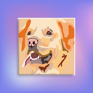 Yellow Labrador Canvas