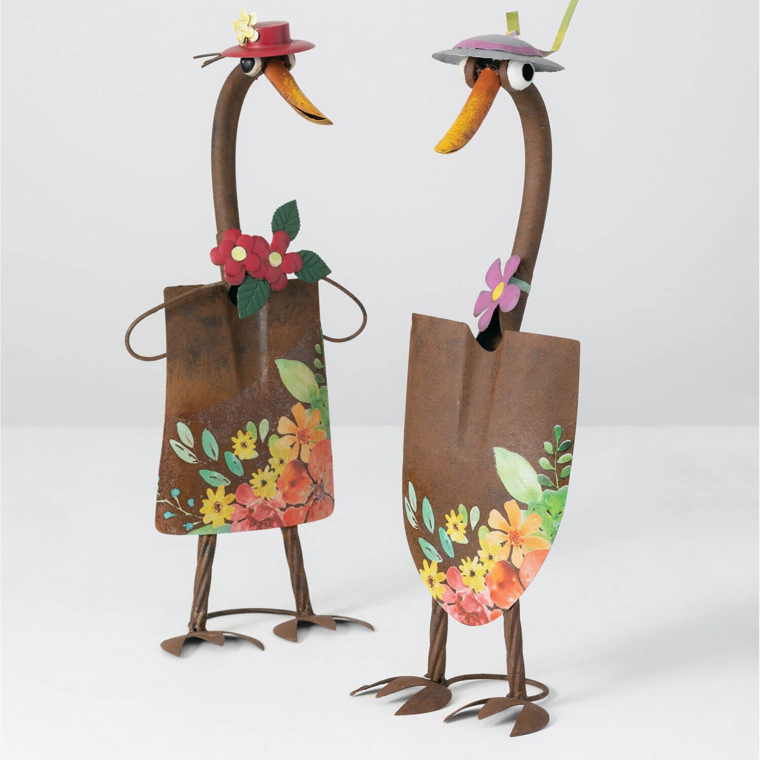 Metal Duck Garden Art | Whimsical | Metal Sculpture | Yard Ornament |…