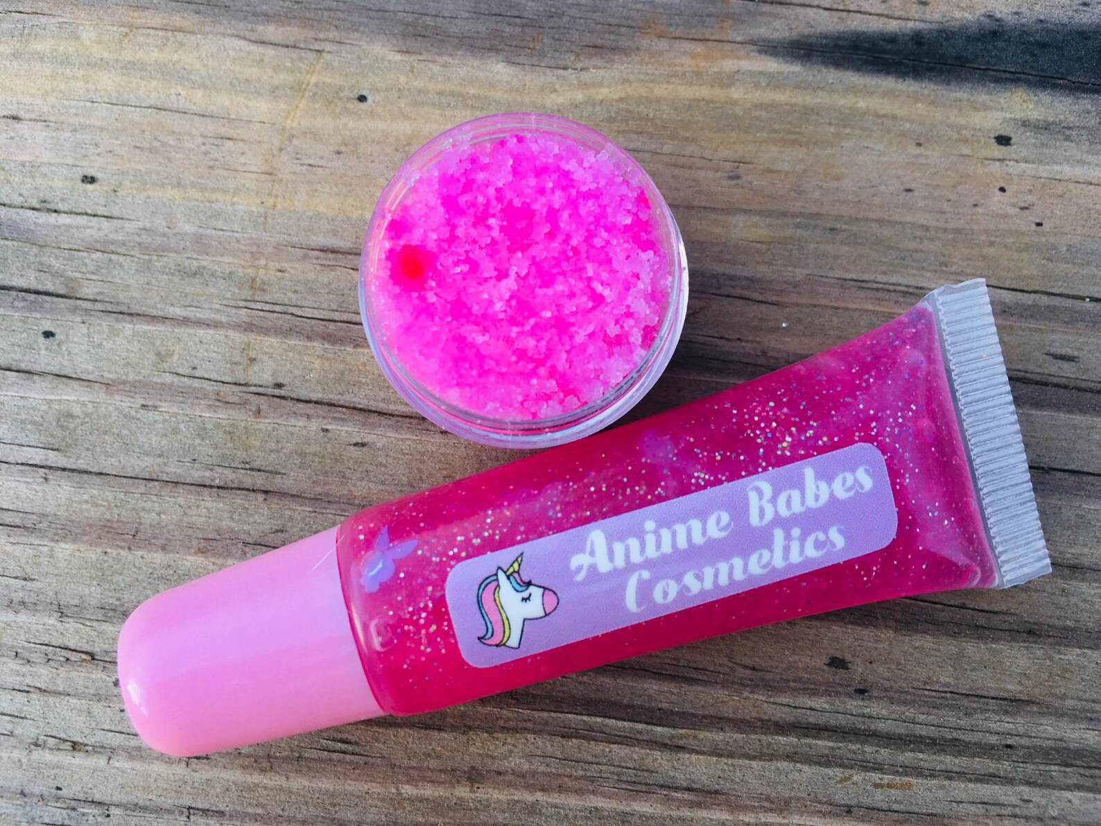 Strawberry Shortcake Lip Gloss Only Vegan Non Sticky Etsy