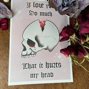 Brand new lyrics, broken skull a5 print