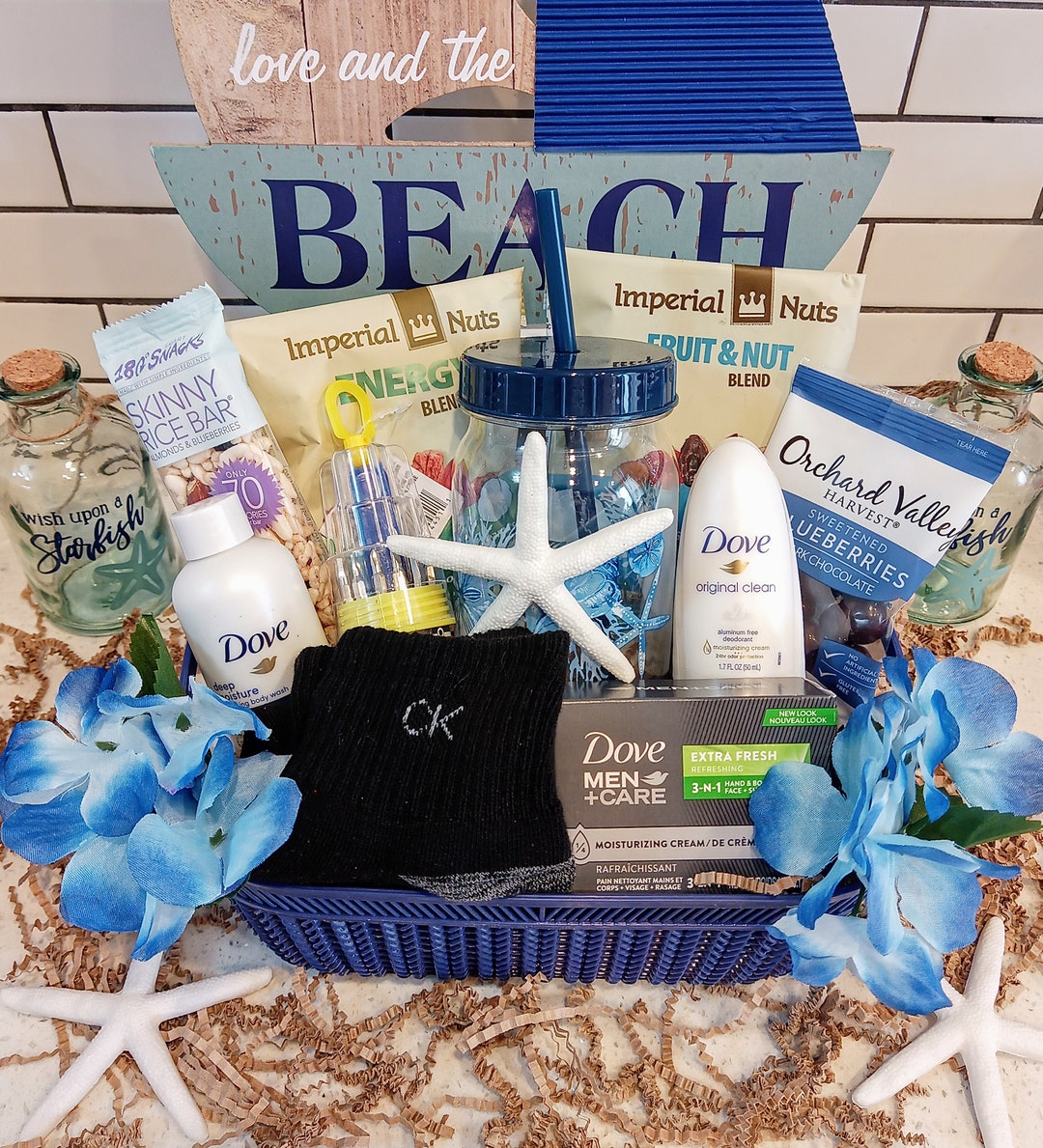 Men's Birthday Any Occasion Gift Basket for Him Hamper Etsy