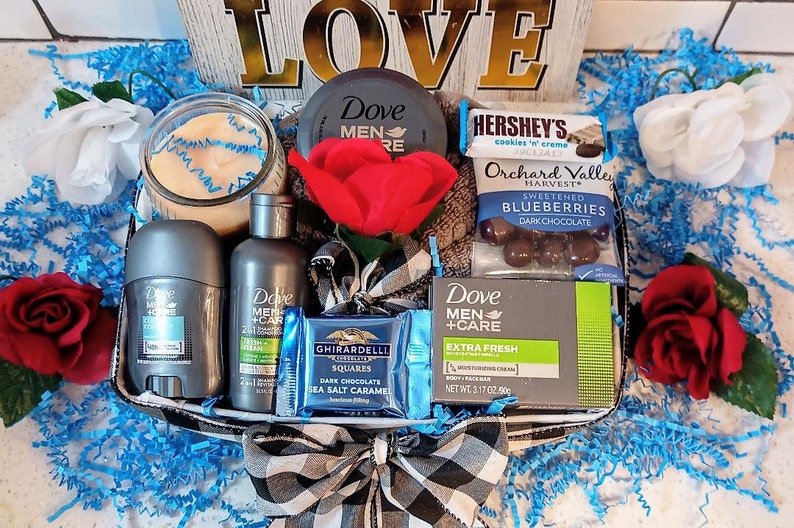 Gift Basket for Him Hamper Birthday Anniversary Father's Day Any ...