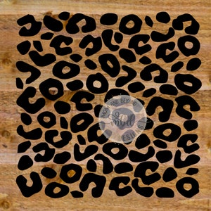 Leopard Spots / Animal Vinyl Decal Sticker sheet for Tumblers, Mugs, Walls, Laptops & More