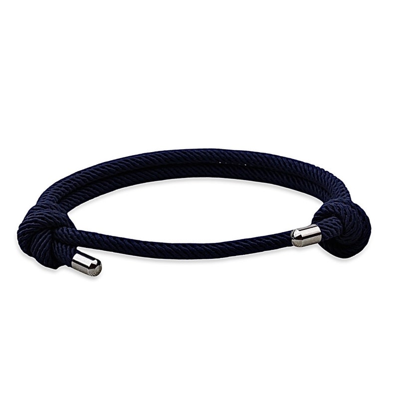 Minimalist Black Rope Bracelet Black Jewelry for Men Gift Etsy