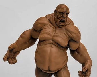 Hill Giant | Outstanding 3D Printed Fantasy Tabletop Miniatures 28mm 32mm up to 100mm | Dungeons and Dragons DnD D&D