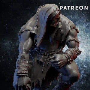 Hell Pride Undead Grave Demon  | Outstanding 3D Printed Fantasy Tabletop Miniatures 28mm 32mm | Dungeons and Dragons DnD D&D