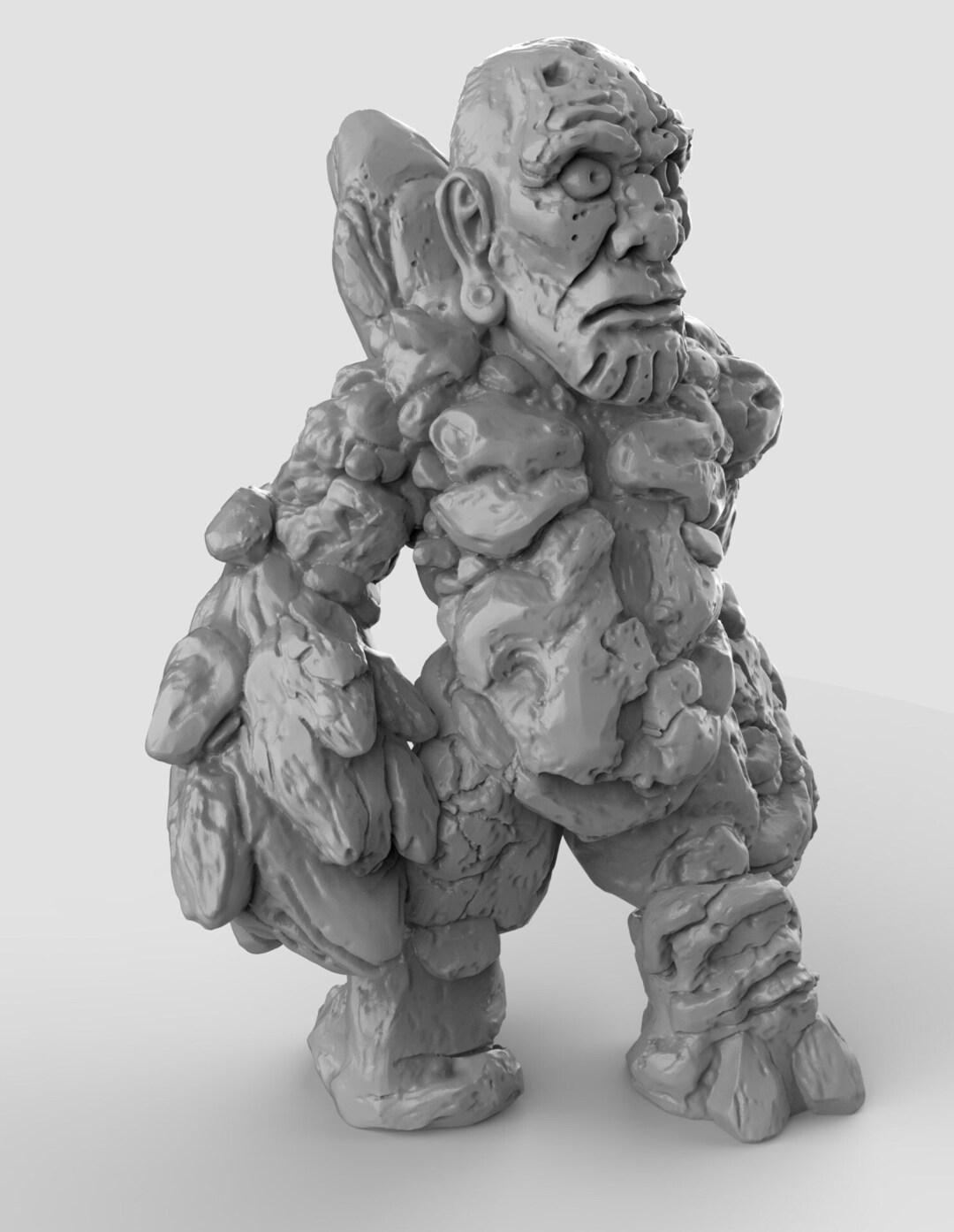 Huge Stone Golem - 28mm or 32mm Miniatures