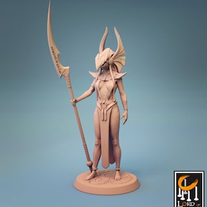 Egyptian Warrior | 3D Printed Resin Miniature | 28mm 32mm 100mm | Fantasy Character | for DnD & Tabletop RPG