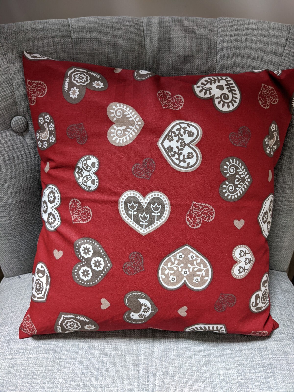 Housse de Coussin en Coton