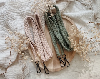 Makramee Handykette/Handyband lang -BRADY-  || GESCHENKIDEE || BOHO