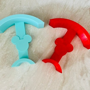 Loungefly bag wall hooks / Disney ear headband hook / Mickey themed