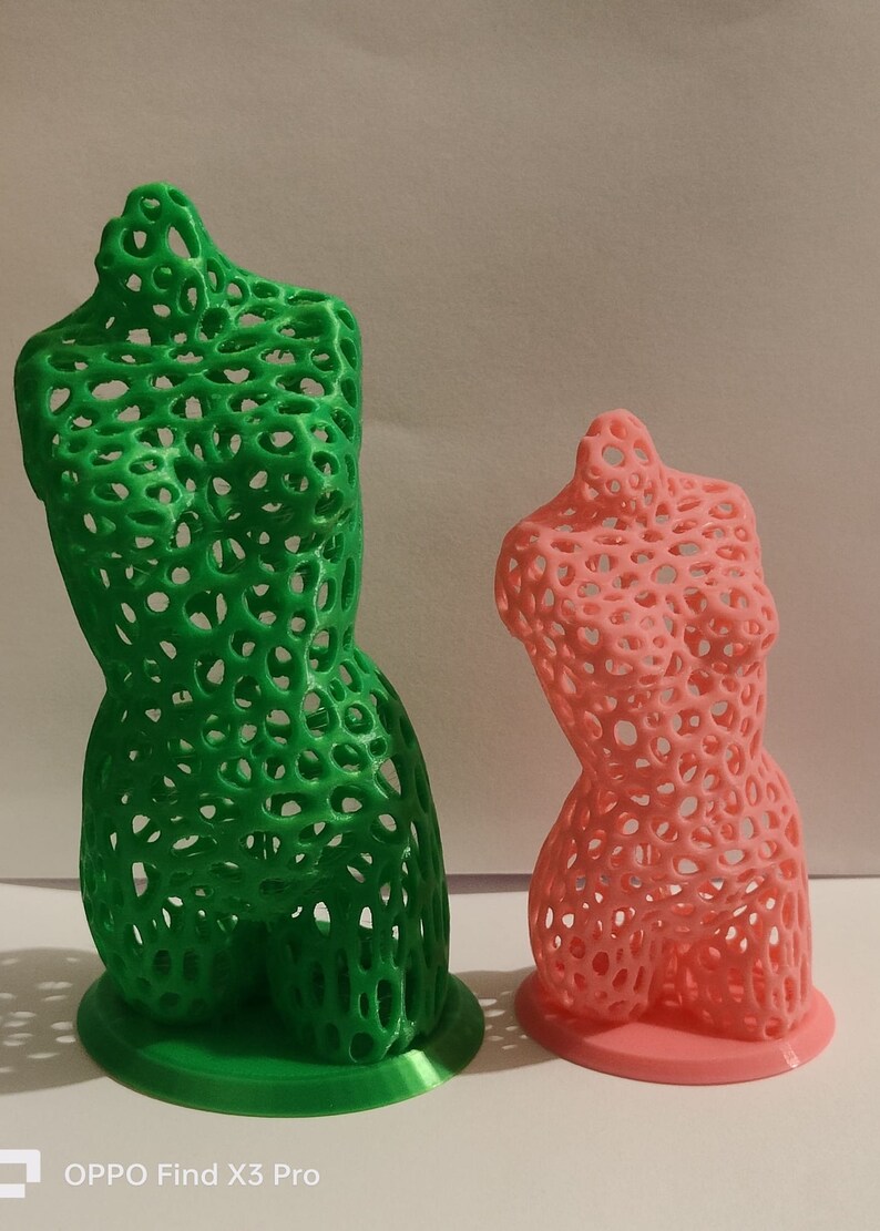 Female Body Figure // Bust // Womens Torso Art // Nude Body Etsy