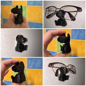 Dinosaurieglasögonhållare // Söt dinosaurie // Solglasögonhållare // Glasögonställ bild 4