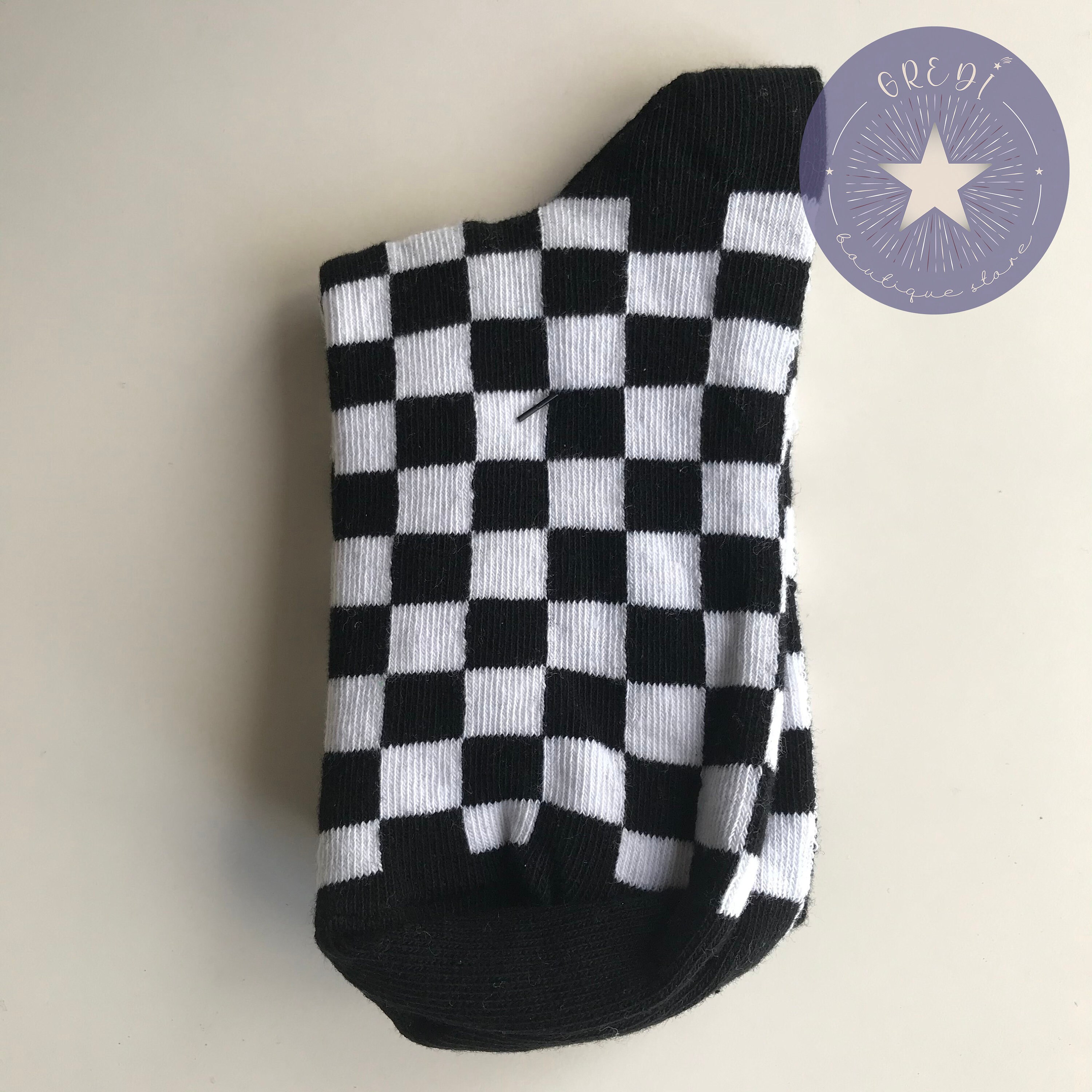 Buy 1 Get 2 More FREE Checkered Socks Odd Novelty Socks Etsy