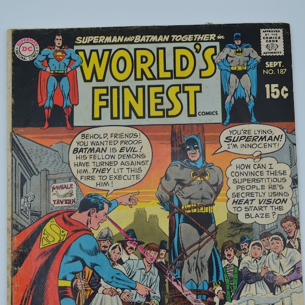 World's Finest Comic Book #187