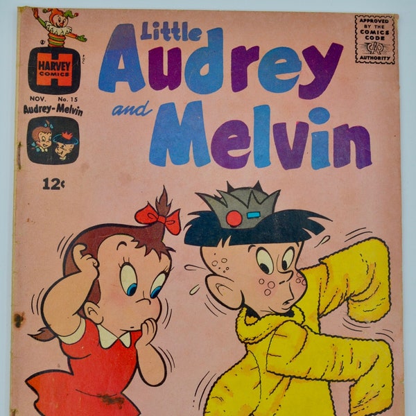 Harvey Comics Little Audrey and Melvin No.15