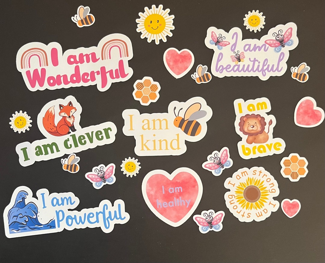 Positive Affirmation // Self Love Stickers - Etsy