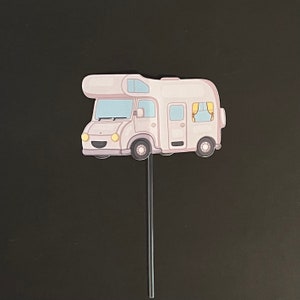 Adorno para tarta de autocaravana