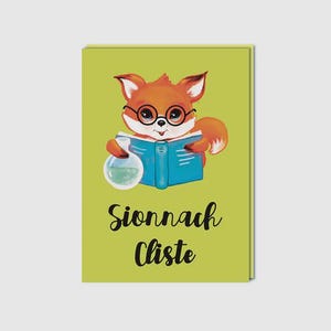 Slimme voskaart Ierse taal || Gefeliciteerd || Geslaagd voor examens || Sionnach Cliste