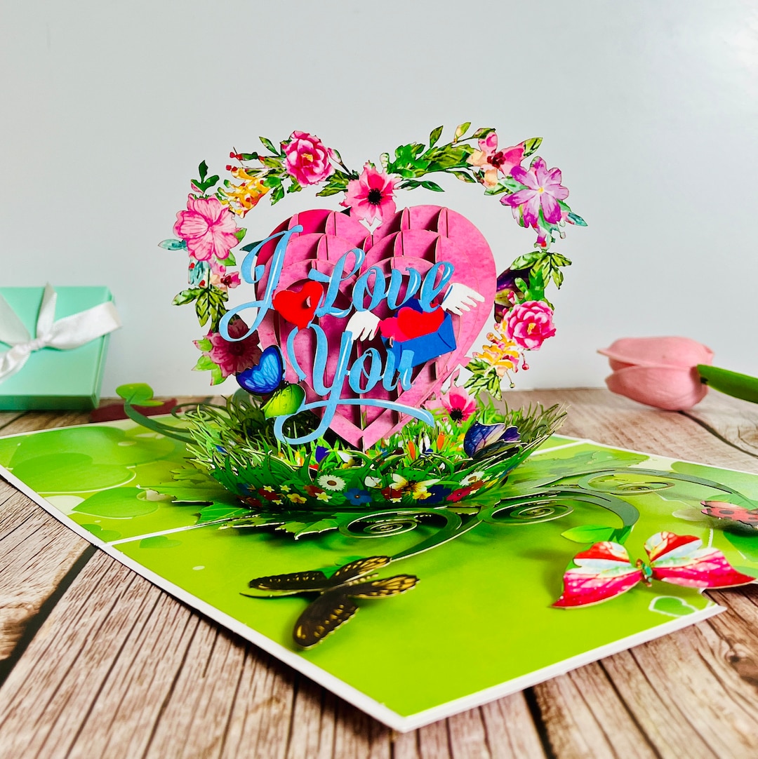 Liif Love Tree Couple Valentines Day 3D Greeting Pop Philippines