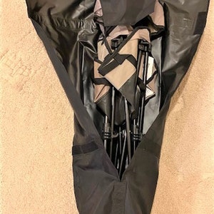38 Inch Bag for Foldable Camp Chair, Black Replacement Carry Bag bild 5