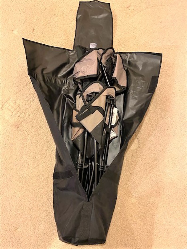 38 Inch Bag for Foldable Camp Chair, Black Replacement Carry Bag bild 4