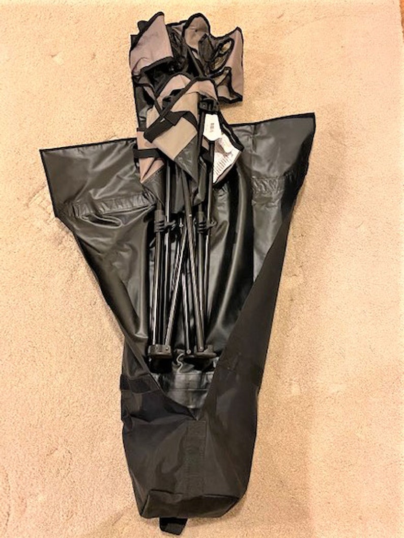 38 Inch Bag for Foldable Camp Chair, Black Replacement Carry Bag bild 3