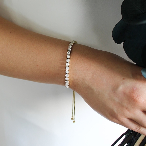 Ava Bridal Bracelet | Tennis Bracelet | Bridal, Wedding and Occasion Bracelet and Jewellery