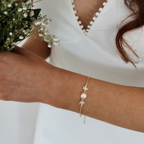 Petite Charlotte Bridal Bracelet | Bridal, Wedding and Occasion Bracelet and Jewellery | Wedding Bracelet | Bridesmaid Jewellery |