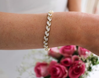 Bracelet de mariée Ivanna | Bracelets et bijoux de mariée, de mariage et de grande occasion | Bracelet de mariée |