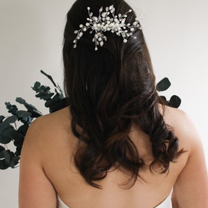 Elizabeth Braut Haarkamm Hochzeit, Braut und Anlass Haarschmuck Bild 4