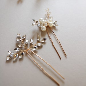 Sarah Bridal Hair Pins Bridal, Wedding or Occasion Hair Accessory Piece image 5