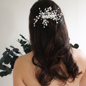 Elizabeth Braut Haarkamm Hochzeit, Braut und Anlass Haarschmuck Bild 2