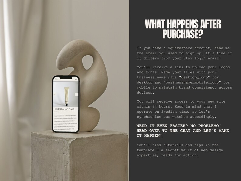 Skincare Salon Squarespace 7.1 Template: Minimalist Website Design image 7